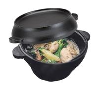 Pentola Da Forno Olandese Con Coperchio: Casseruola In Ghisa Heavy Duty, Utensili Da Cucina Smaltati Per Stufare, Cottura | Pane Stufato Antiaderente, Pentola Da Zuppa Sicuro Da Forno, M