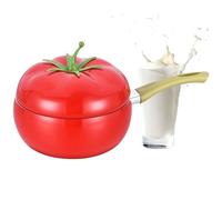Pentola Da Salsa Con Coperchio | Utensili Da Cucina Antiaderenti Per Verdura E Frutta - Cocotte Per Pomodoro Con Coperchio,Per Piano Di Cottura A Induzione, Cottura Latte, Zuppa, Spaghetti, Frittura,