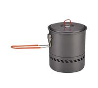 Pentola da Trekking,Accessorio da 1.5 Litri per Stufa da Esterno,Pentola Singola che Concentra il Calore | per Famiglia Amici Adulti Uomini Donne Escursioni Zaino in Spalla Picnic all'Aperto