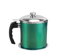 Pentola del filtro dell'olio della maniglia laterale della famiglia 1.3L dell'acciaio inossidabile del filtro del grasso dell'acciaio inossidabile