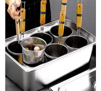 Pentola di riserva dell'acciaio inossidabile con il coperchio | Pentola in acciaio inox con coperchio e inserto per cuocere zuppe, stufati e cucinare frutti di mare e verdure