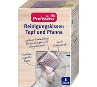 Pentola e padella di tappetini per la pulizia, 8 pezzi - Marchio DM Germania - Compatibile con profissimo - Reinigungskissen Topf und Pfanne, 8 St