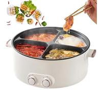 Pentola elettrica da 7 litri con funzioni multi-cottura, interno antiaderente, funzione di mantenimento del calore per pasti in famiglia, bollitura, cottura a vapore e cottura a fuoco lento