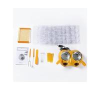 Pentola elettrica for sciogliere il cioccolato, riscaldamento uniforme e fusione rapida, facile da pulire, meno sprechi, ideale for caramelle, feste(Yellow double pot -A)