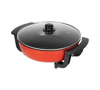 Pentola elettrica Hot Pots 1300 W 6 L pentola da zuppa elettrica multifunzione Stewpan wok con coperchio in vetro, per la casa e il ristorante