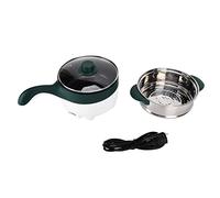 Pentola Elettrica Multifunzione 2L 12V, Acciaio Inossidabile, Pentola Calda Portatile Verde - Controllo Temperatura Sicuro, Design Compatto, Per Auto Casa Cucina