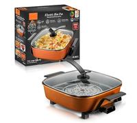 Pentola Elettrica Multifunzione Da 7 Litri - Wok Antiaderente, Vaporiera E Fornello For Uso Domestico, Ideale For Soffriggere, Bollire E Cuocere A Vapore