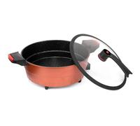 Pentola Elettrica Multifunzione Da 8 Litri - For Friggere, Cuocere A Vapore, Cuocere A Fuoco Lento E Preparare I Noodles, Ideale For Uso Domestico, Facile Da Pulire.