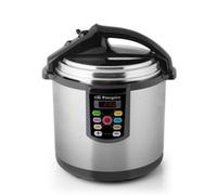 Pentola elettrica Orbegozo HPE 6075 6L 1000W timer digitale acciaio