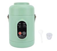 Pentola Elettrica Portatile, Mini Pentola Multifunzione Fornello da Viaggio da 500 W in Acciaio Inossidabile per Casalinghe Uomini D'affari e Viaggiatori (Spina europea 220 V)