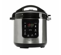 Camry Premium CR 6409 apparecchio multi-cottura 6 L 1000 W Nero, Stainless steel