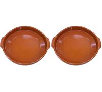 Pentola Fackelmann Ø 28 cm Marrone Argilla Cotta (Confezione da 2)