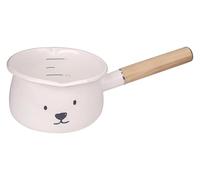 Pentola for Il Latte, for Smaltata for Pentole for Cottura Degli Alimenti Complementari Addensata Maniglia Singola Cucina Fornello A Induzione A Gas Universale