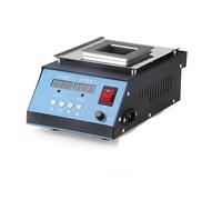 Pentola for saldatura da 400 W Fornace for stagno piccola intelligente Doppio display digitale Pentola for saldatura for fornace in lega quadrata Aolder