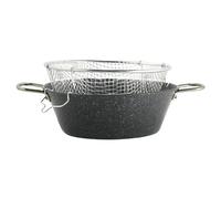 Pentola friggitrice con cestello Q-flex cm 26, marca Lar
