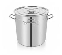 Pentola grande in acciaio inox da 70 l, diametro 45 cm, resistente al calore, 650 °C, in acciaio inox 201, di alta qualità, ideale per eventi di ristorazione e per la casa