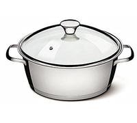 Pentola in acciaio inox con coperchio in vetro 24 cm, 4,2L, Allegra - Tramontina
