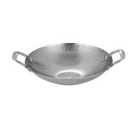 Pentola in ceramica, piccole pentole in rame, padella for paella in acciaio inossidabile, antiaderente non rivestita, piccola pentola for noodles