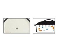 Pentola in ghisa solida - GSW - GREY SHADOW - 24 cm - Rotonda - Induzione - Grigio