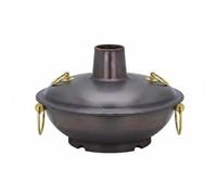Pentola in Ispessito Pentola Casseruola con Conduttività Termica Uniforme Doppio Divisorio per Cucinare Due Sapori Struttura, 28cm, style to 5