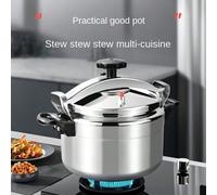 Pentola in lega di alluminio ad alta pressione, pentola per zuppe ad alta capacità, pentola per stufati multifunzione, adatta per fornelli a gas, pentola a pressione anti-esplosione 9 litri,7 litri,5 