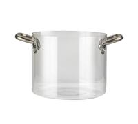 Pentola in vetro borosilicato 24 cm