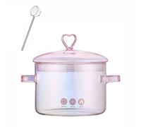 Pentola in vetro con coperchio for cucinare zuppa di pasta al latte, 1
