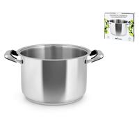 Pentola Inox 2 Manici Classic Cm30x20 Inoxpran