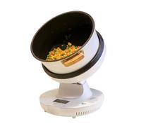 Pentola intelligente commerciale, 2000 W, 7 modalità, macchina automatica per stufato con capacità di 8 l, calibro 26 cm, rotazione automatica a 360°, per caffetterie, snack bar, feste, hotel