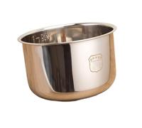 Pentola Interna A Pressione Del Riso for Accessori Da Cucina Pentole for Riso Da 6 Litri Cottura A Pressione Pentola Interna A Doppio Fondo Pentole Antiaderenti(5L-140-141mm)