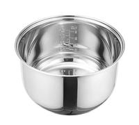 Pentola Interna Da 5L Per Cuociriso, Compatible With Esperanza EKG011 | Ciotola interna multicooker in acciaio inossidabile 304, si riscalda rapidamente, facile da pulire