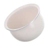 Pentola Interna di Ricambio per Cuociriso 2l in Ceramica Bianca | Forma Emisferica, Controllo Intelligente della Temperatura, Cottura Efficiente, Uso Versatile per Famiglie e Feste