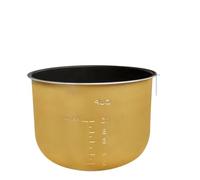 Pentola interna for cuociriso da 6 litri, rivestimento interno for pentola a pressione elettrica, ciotole interne, ciotola multicooker, pentola antiaderente for riso, parti compatibile con Midea,