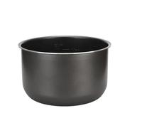 Pentola Interna for Pentola A Pressione Elettrica, Compatibile Solo Con Pentola Di Riso Antiaderente Midea Da 4/5/6 Litri, Pentola Interna In Cristallo Nero(6l)
