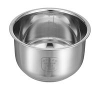 Pentola Interna In Acciaio Inossidabile 304, Compatibile For Uso Istantaneo, Pentola A Pressione Da 2 L/3 L, Doppio Fondo Addensato Di Ricambio(2L)