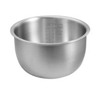 Pentola Interna In Acciaio Inossidabile Da 3 Litri (5,5 Tazze), Pentola Interna For Cuociriso, Compatibile Con Zojirushi NS-ZAH10 /B201, NS-ZCH10C /B203