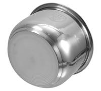 Pentola Interna in Acciaio Inox 4l per Cuoci-riso Elettrico Domestico | Argento, Parete Antiusura e Cottura Uniforme, per Cereali e Zuppa in Cucina o Dormitorio