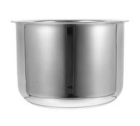 Pentola Interna per Cuoci Riso in Acciaio Inox 6l Argento