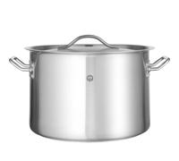 Pentola media con coperchio della linea Budget, 14 l, 300x200 - Hendi 832837
