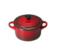 Pentola Mini-Cocotte Le Creuset 0,25 L Rossa Ceramica Ergonomica