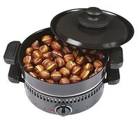 PENTOLA PADELLA ELETTRICA PER DA CASTAGNE MULTIGRILL CREPIERA PIASTRA GRILL FRUTTY