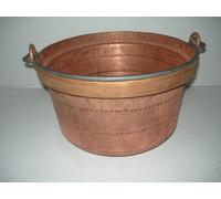 Pentola Paiolo Pasta POLENTA Rame Manico 38 cm CAMINO