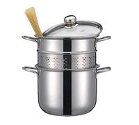 Pentola pastaiola pasta pot 26 cm cuociscola inox - bollipasta cestello forato