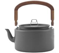 Pentola per caffè per escursione 1.2L Beccuccio Antigoccia Pentola | Lega alluminio leggera, ideale per zaino, , 1.2L capacità, fresco(Gray)