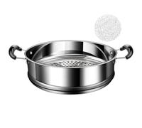 Pentola per cottura a vapore | Pentola a vapore in acciaio inox - Cassetto a vapore da cucina pentole per pasti quotidiani Roughage zuppa uova panini pasticcini dessert casa