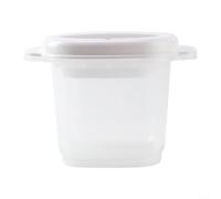 Pentola per cottura a vapore per microonde progettata per risparmiare tempo di cottura con sistema di circolazione del vapore per risultati uniformi, portatile e leggera, per l'uso ovunque