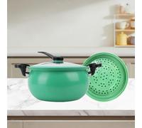 Pentola per cucina a pressione micro pentola di riso non stick per il latte