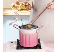Pentola per friggitrice con cestello per friggere, cestello filtrare