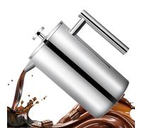 Pentola Per La Preparazione Del Tè - Caffettiera Con Stampa Francese | Macchina Per Il Tè Con Pressa Per Caffè In Acciaio Inossidabile | Pentola Resistente Al Calore Con Impugnatura Antiscivolo Per Uo