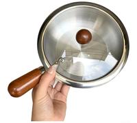 Pentola per latte con beccuccio per alimenti per bambini e budino, 16 cm | Acciaio inox 18/10, sicuro e sano, non brucia, ideale per latte e alimenti per bambini, facile da pulire